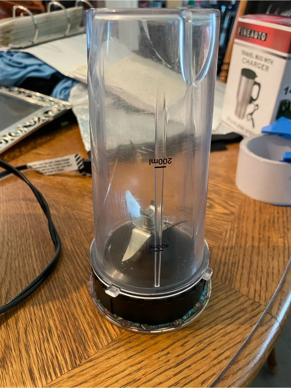 Ninja Personal Blender - Black and White Accent